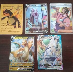 Set Of 5 Pokemon Cards